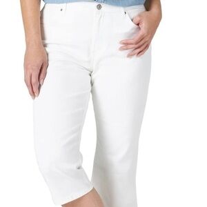 White Lee Riders capri jeans